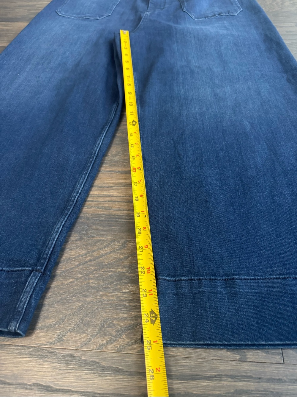 Pilcro The Skipper Cropped Wide-Leg Jeans NWOT Size 20W $138 - Picture 6 of 11